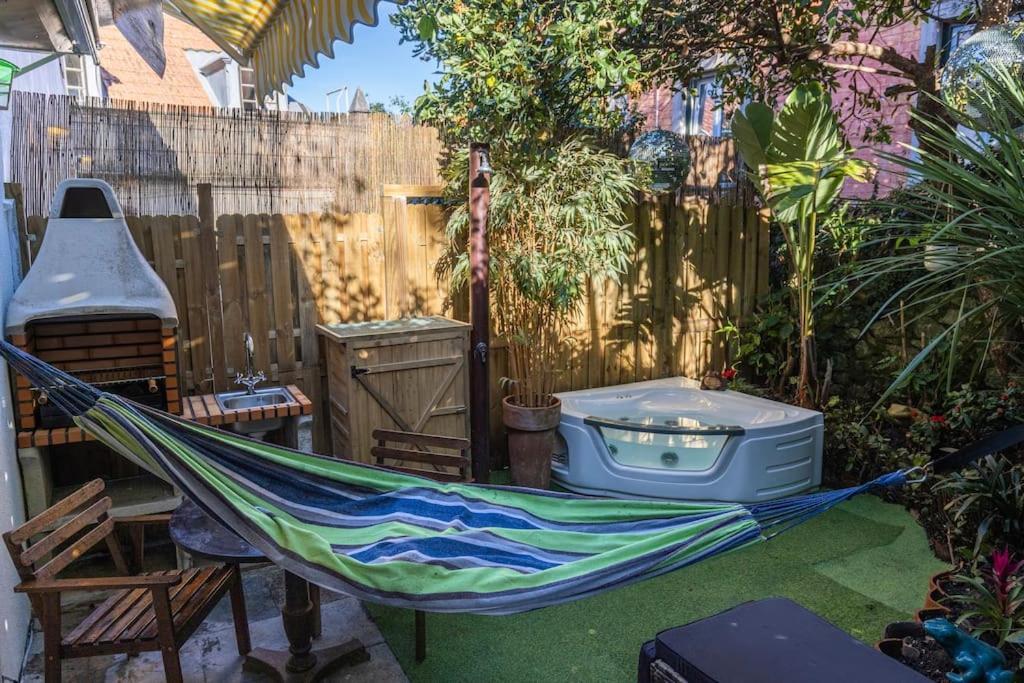 Unique Tiny Smart Home With Private Garden, Jacuzzi, Ps5, Cinema Projector - Sintra Wow Exteriör bild